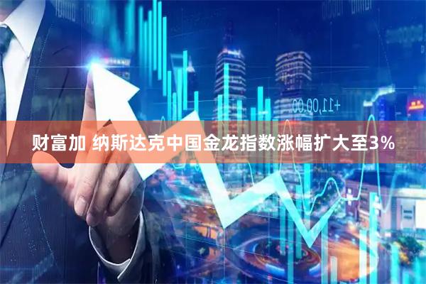 财富加 纳斯达克中国金龙指数涨幅扩大至3%